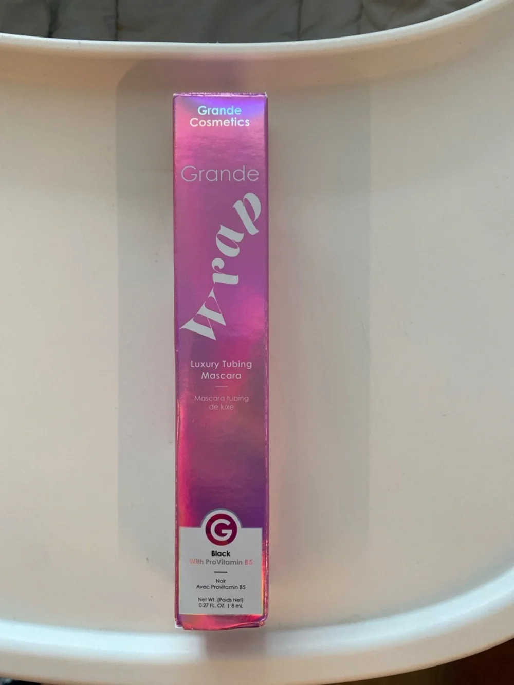 GrandeWRAP Tubing Mascara with ProVitamin B5 - Pink
